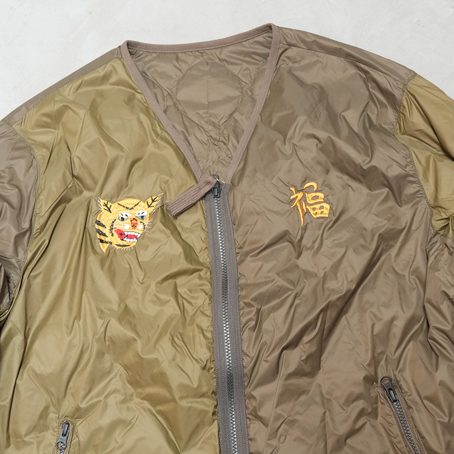 【TAION】タイオン unisex Japan Special Reversible Vetjan Down Jacket "2Color"