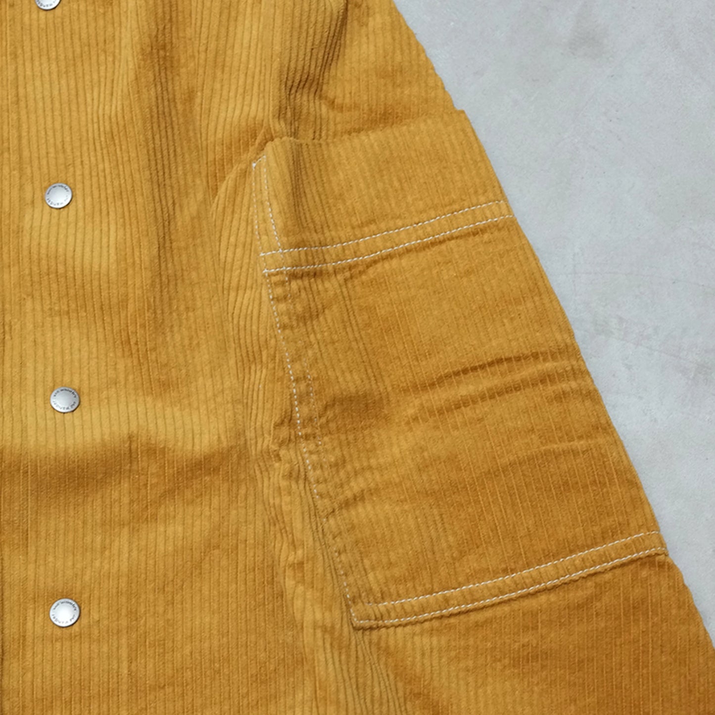 【and wander】アンドワンダー women's corduroy skirt "2Color"