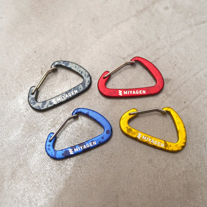 【MIYAGEN】ミヤゲン ミニカラビナ4個 ※ネコポス可
