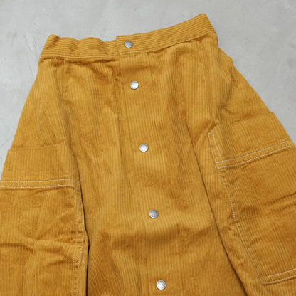 【and wander】アンドワンダー women's corduroy skirt "2Color"