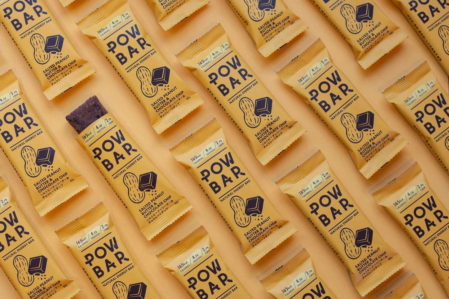 【THE POW BAR】 パウバー SALTED PEANUT BUTTER & CHOCOLATE CHIP