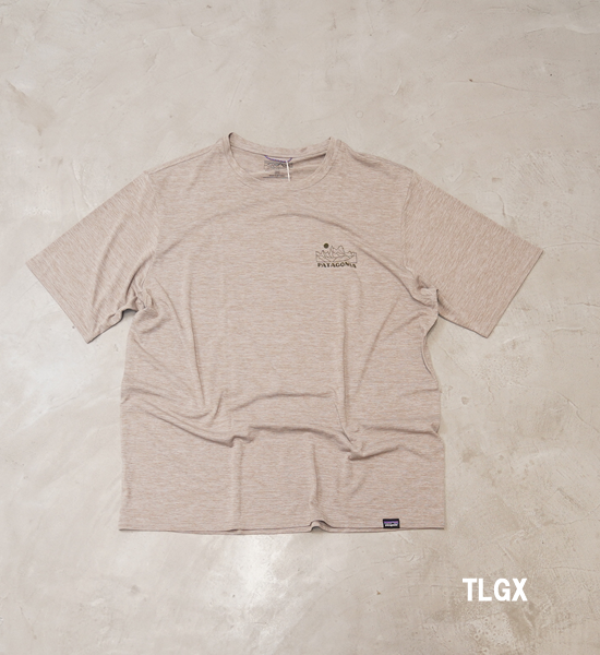 【patagonia】パタゴニア men's Capilene Cool Daily Graphic Shirt（Lands) "4Color" ※ネコポス可