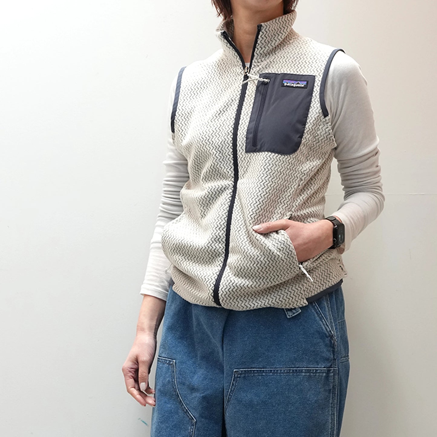 【patagonia】パタゴニア women's R1 Air Fleece Vest "2Color"