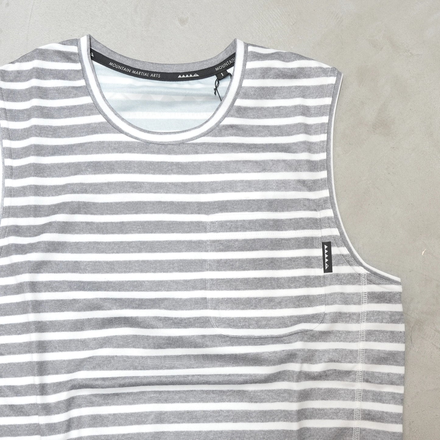 【Mountain Martial Arts】マウンテンマーシャルアーツ unisex MMA POLARTEC Border Sleeve-less "2Color" ※ネコポス可