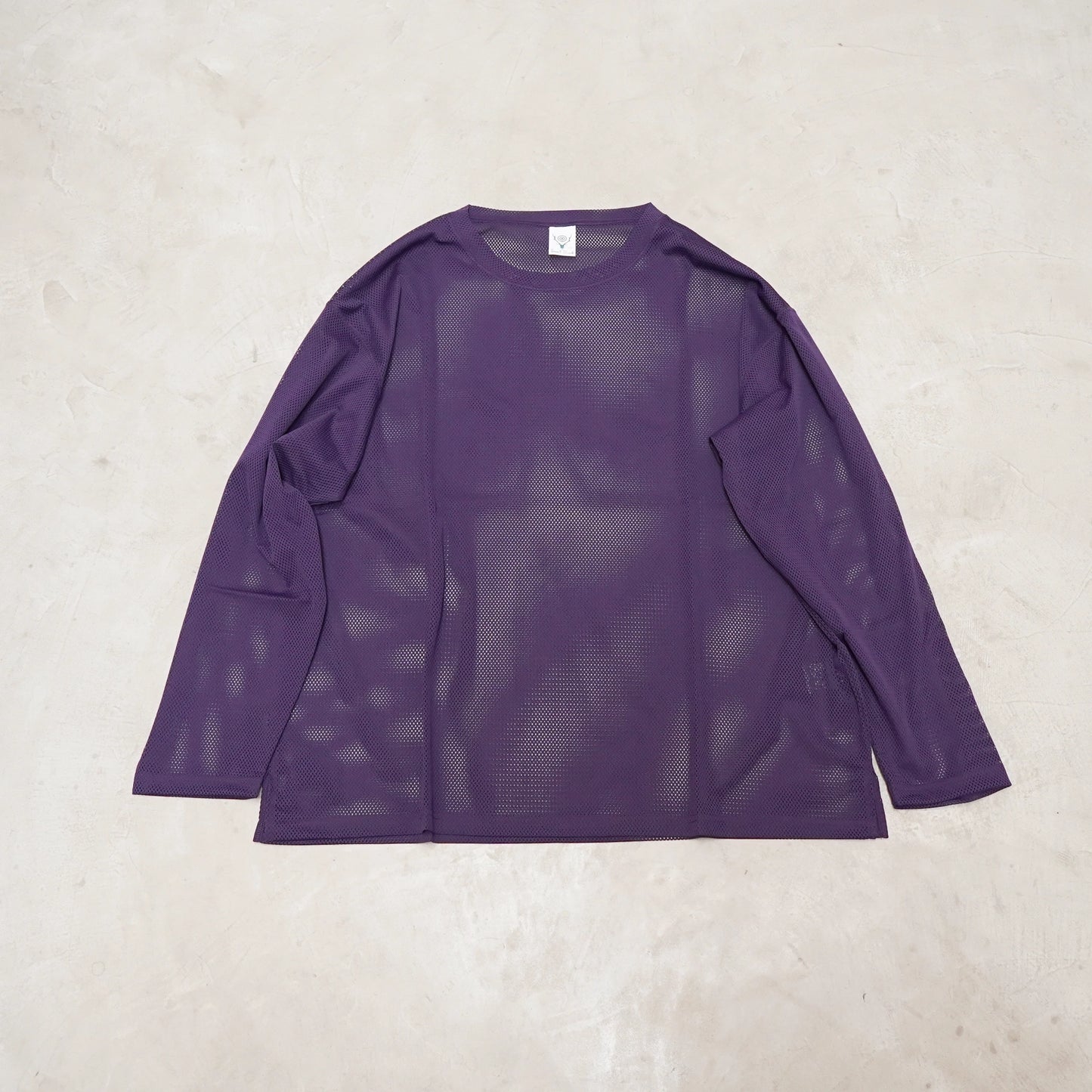 【South2 West8】サウスツーウエストエイト men's S.S. Crew Neck Shirt-Knit Mesh "2Color"