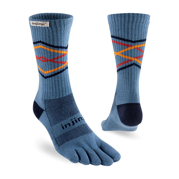 【injinji】インジンジ Trail Midweight Crew "4Color" ※ネコポス可