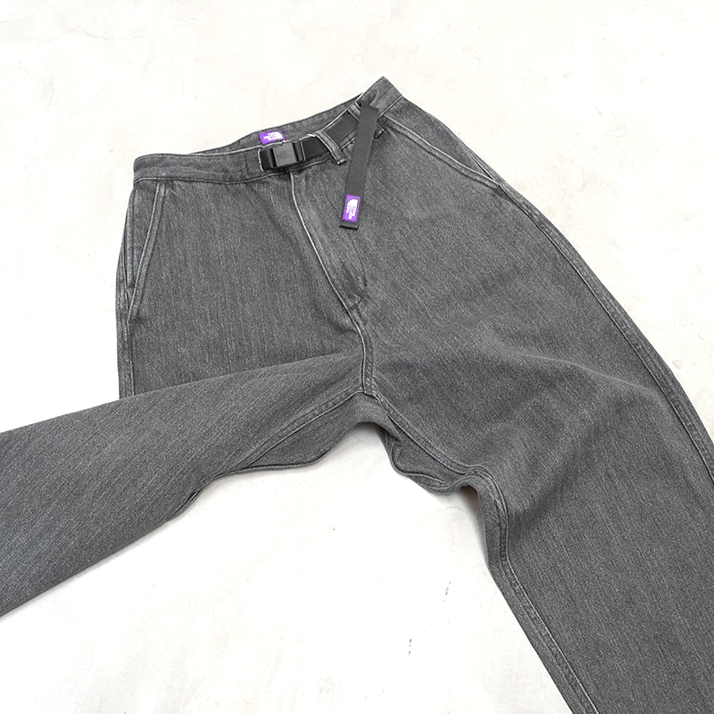 【THE NORTH FACE Purple Label】ノースフェイスパープルレーベル men's Denim Wide Tapered Field Pants "Gray"