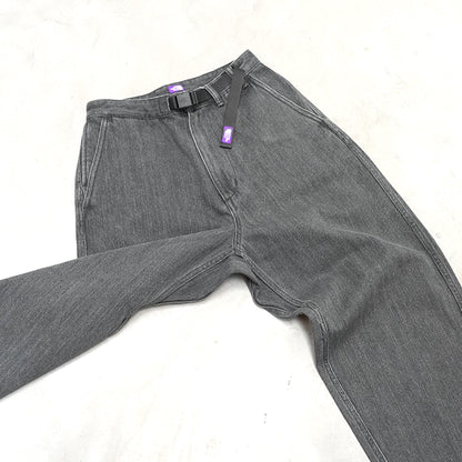 【THE NORTH FACE Purple Label】ノースフェイスパープルレーベル men's Denim Wide Tapered Field Pants "Gray"