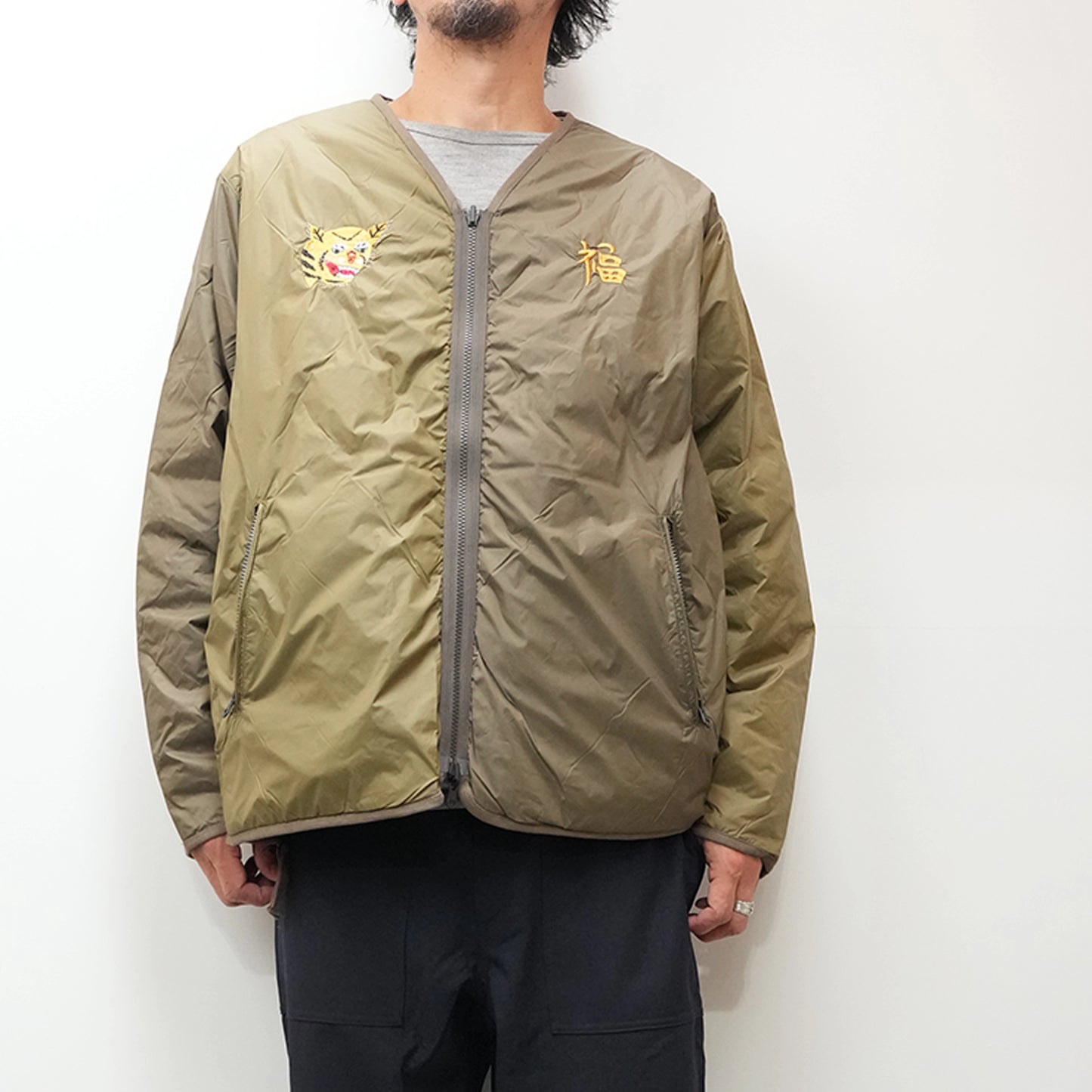 【TAION】タイオン unisex Japan Special Reversible Vetjan Down Jacket "2Color"