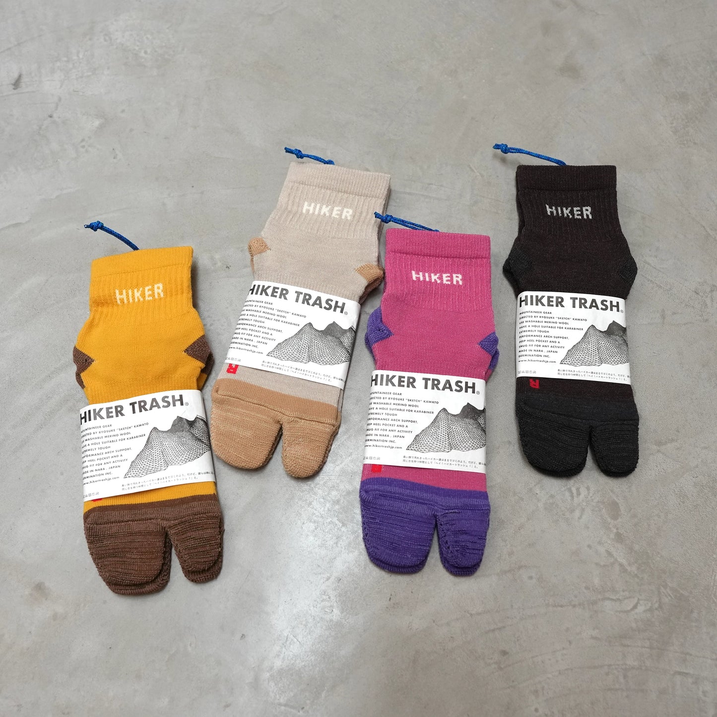 【HIKER TRASH】ハイカートラッシュ Zen Monk "5Color" ※ネコポス可