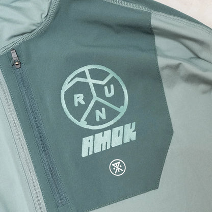 【ROARK RUN AMOK】ロアークランアモック men's Grinnell Hoodie "Dark Forest"