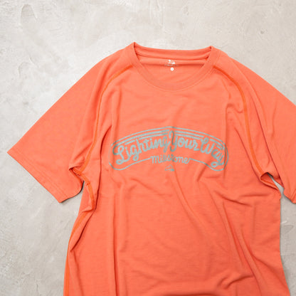 【milestone】マイルストーン unisex milestone original canvas T-SHIRTS LIGHTING YOUR WAY "2Color" ※ネコポス可