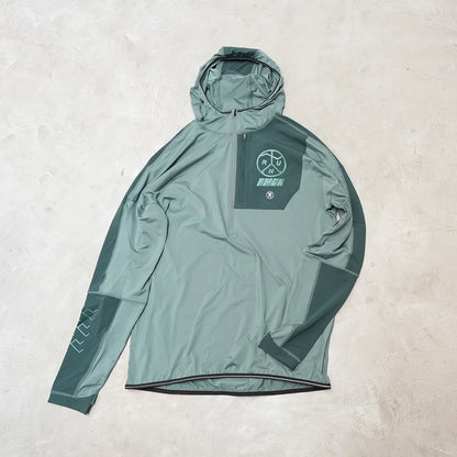 【ROARK RUN AMOK】ロアークランアモック men's Grinnell Hoodie "Dark Forest"