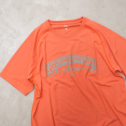 【milestone】マイルストーン unisex milestone original canvas T-SHIRTS LIGHTING YOUR WAY "2Color" ※ネコポス可