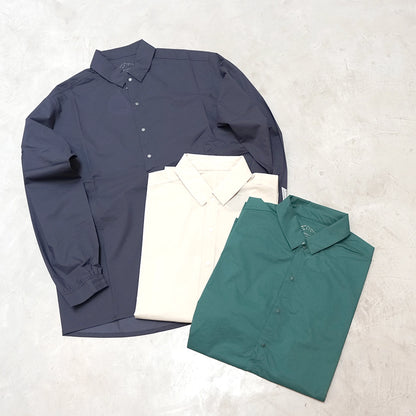 【atelier Blue bottle】アトリエブルーボトル Jacke Shirts 2025 "3Color"