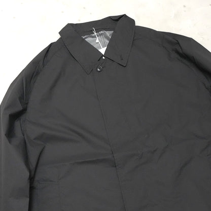 【nanamica】ナナミカ men's Packable Balmacaan Coat "Black"