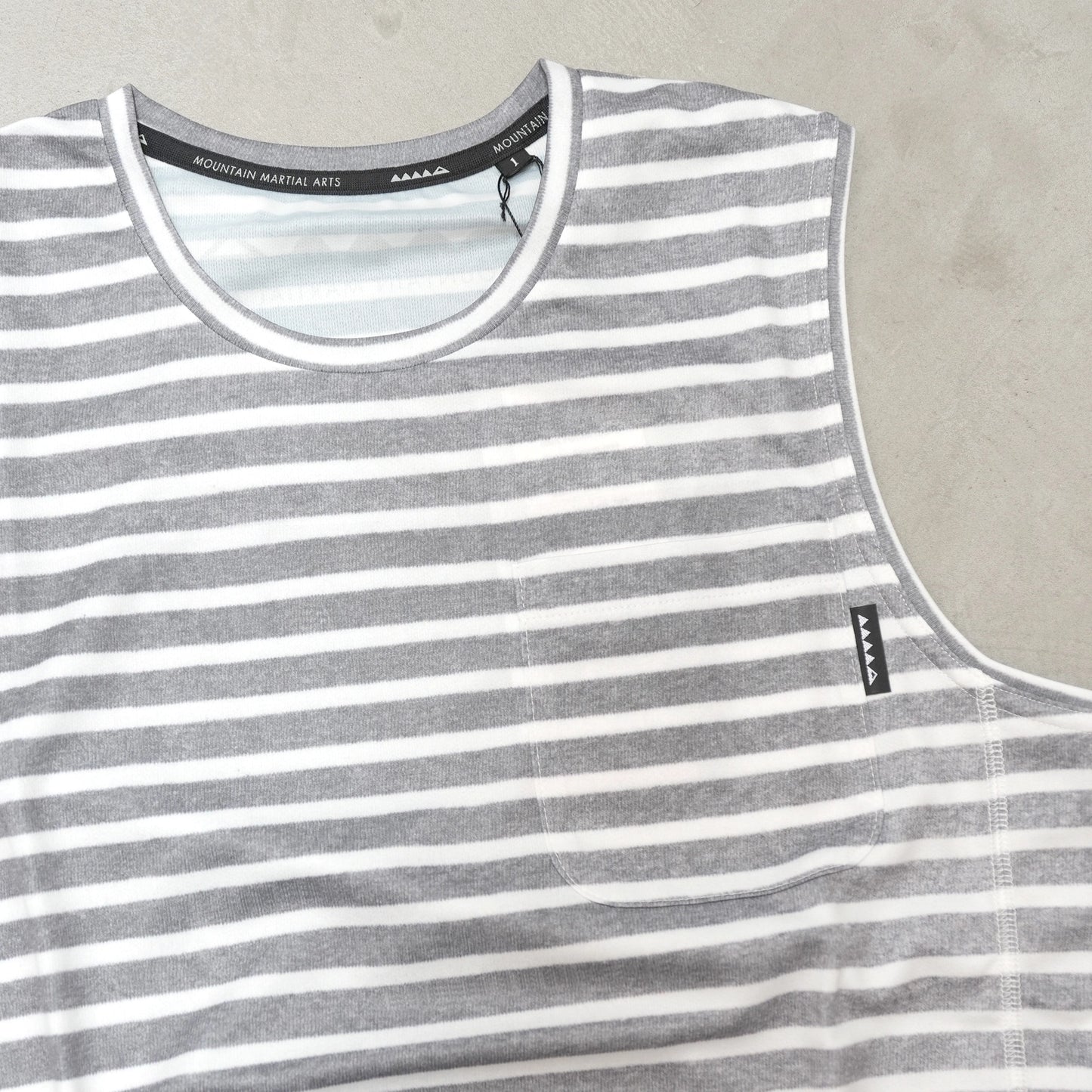 【Mountain Martial Arts】マウンテンマーシャルアーツ unisex MMA POLARTEC Border Sleeve-less "2Color" ※ネコポス可