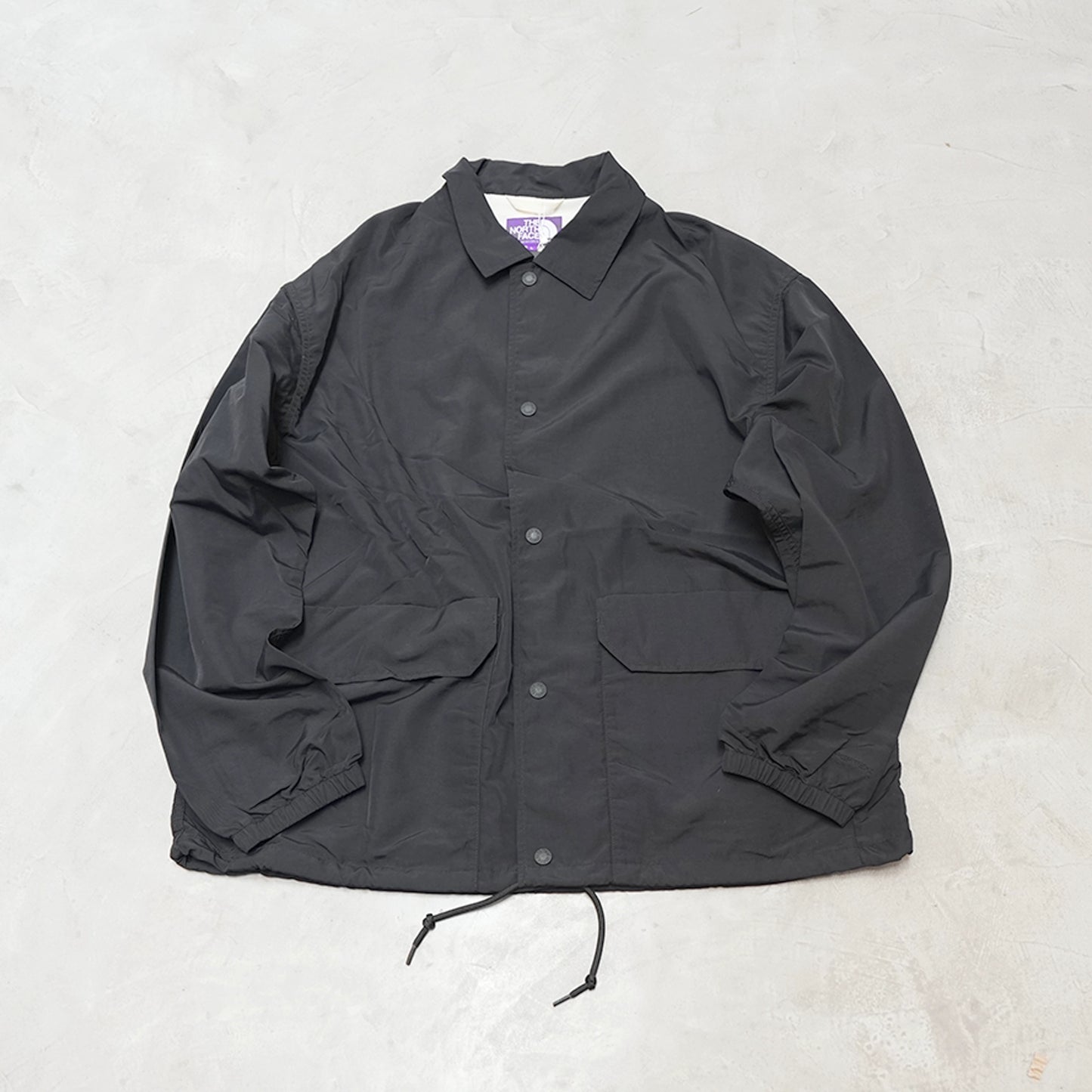 【THE NORTH FACE Purple Label】ノースフェイスパープルレーベル men's PERTEX UNLIMITED Field Coach Jacket "Black"