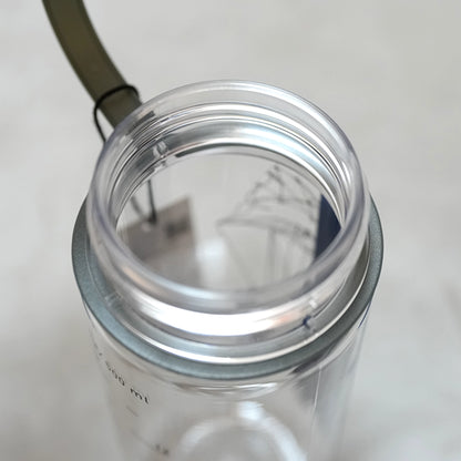 【and wander】アンドワンダー kagamiike printed bottle "3Color"