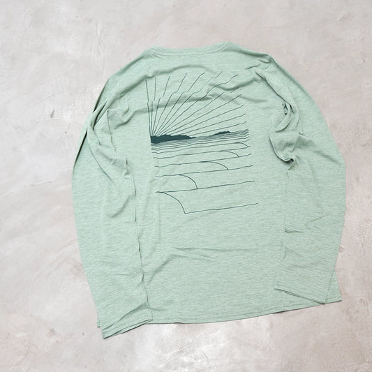 【patagonia】パタゴニア women's L/S Capilene Cool Daily Graphic Shirt(Waters) ※ネコポス可