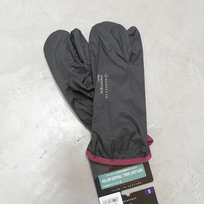 【AXESQUIN】アクシーズクイン ｍen's W2P Light Shell Trigger Mitten "スミイロ" ※ネコポス可