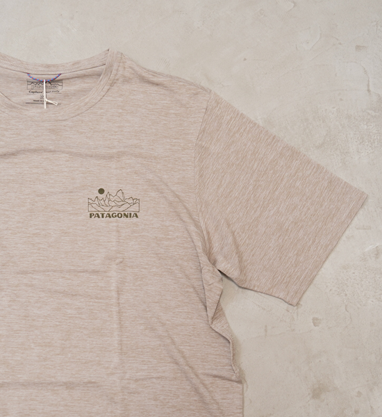 【patagonia】パタゴニア men's Capilene Cool Daily Graphic Shirt（Lands) "4Color" ※ネコポス可
