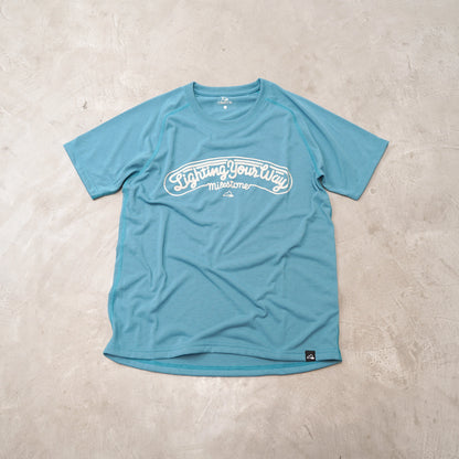 【milestone】マイルストーン unisex milestone original canvas T-SHIRTS LIGHTING YOUR WAY "2Color" ※ネコポス可