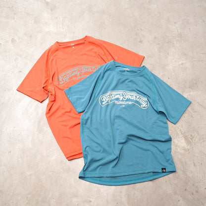 【milestone】マイルストーン unisex milestone original canvas T-SHIRTS LIGHTING YOUR WAY "2Color" ※ネコポス可