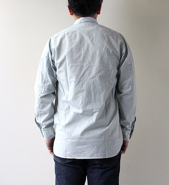 【Mountain Research】マウンテンリサーチ  Utility Shirt ”Sax”
