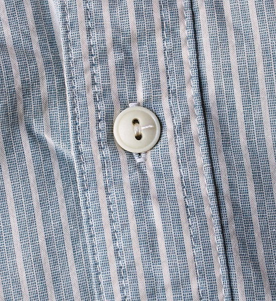 【Mountain Research】マウンテンリサーチ  Utility Shirt ”Sax”