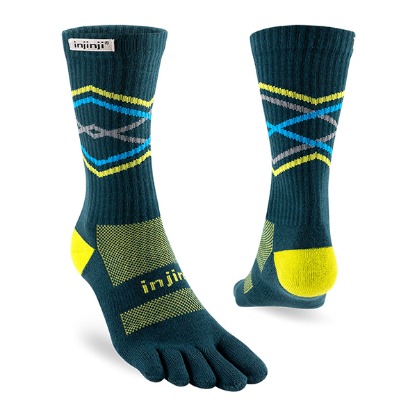 【injinji】インジンジ Trail Midweight Crew "4Color" ※ネコポス可