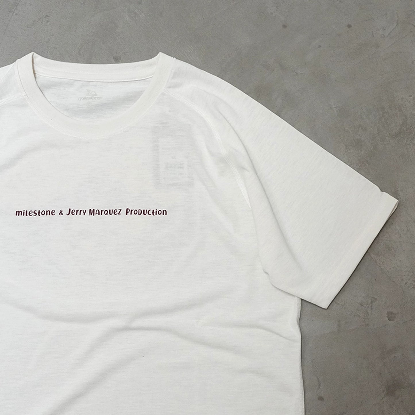 【milestone】マイルストーン unisex milestone&Jerry Marquez production milestone Original T-Shirt Canvas "3Color"