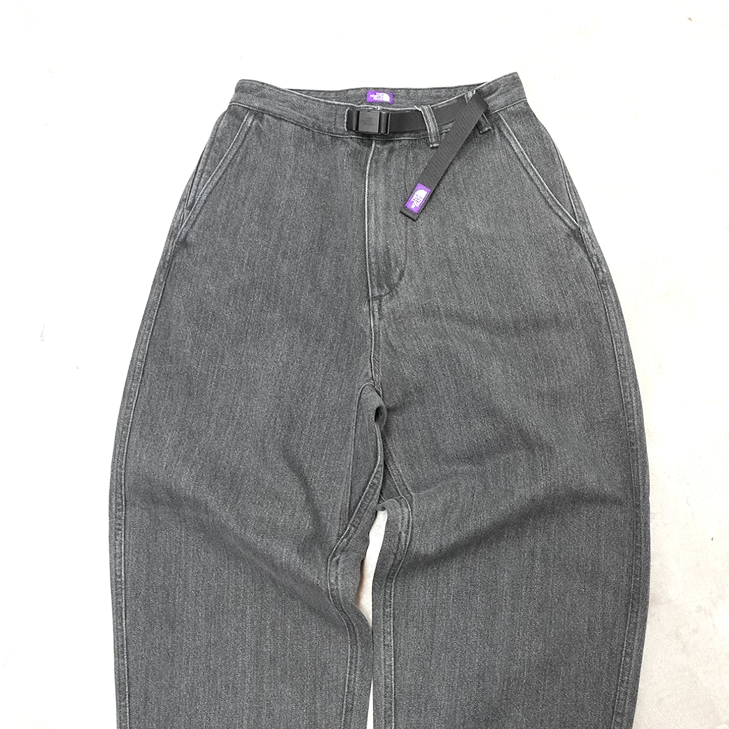 【THE NORTH FACE Purple Label】ノースフェイスパープルレーベル women's Denim Wide Tapered Field Pants "Gray"