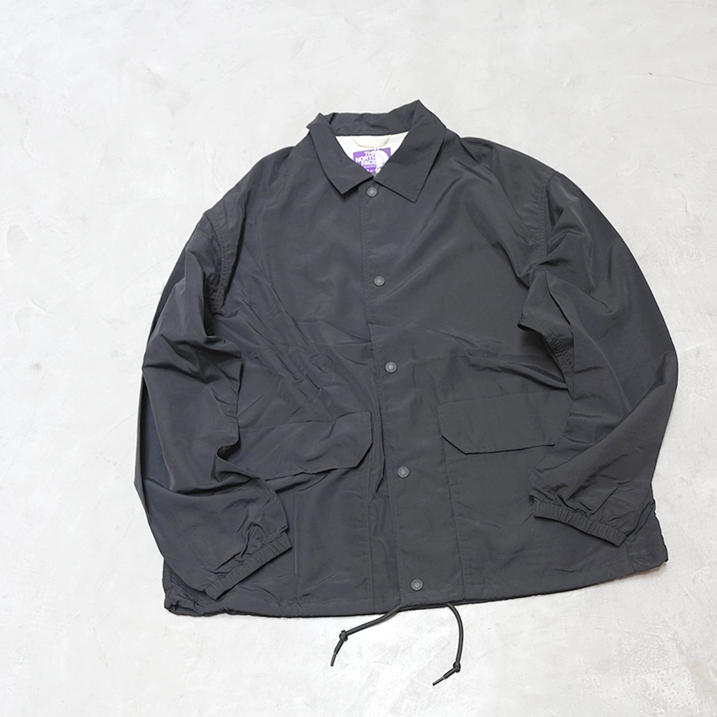 【THE NORTH FACE Purple Label】ノースフェイスパープルレーベル men's PERTEX UNLIMITED Field Coach Jacket "Black"
