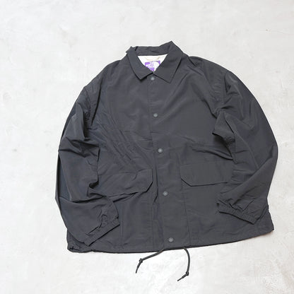 【THE NORTH FACE Purple Label】ノースフェイスパープルレーベル men's PERTEX UNLIMITED Field Coach Jacket "Black"