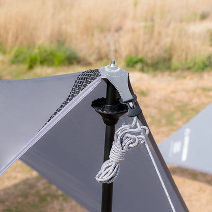 【ZEROGRAM】ゼログラム NANO Tarp UL HEXA "Stone Gray"