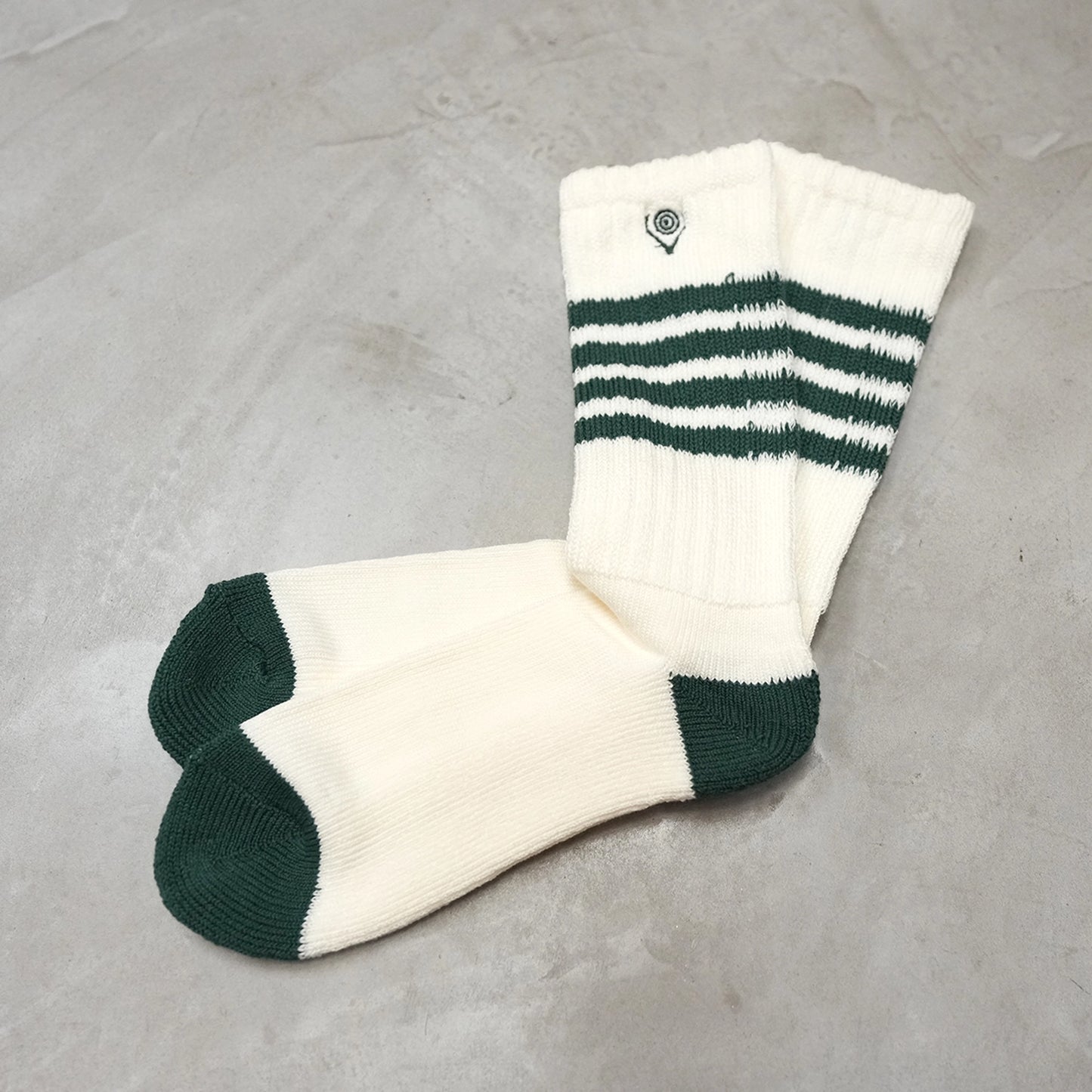 【South2 West8】サウスツーウエストエイト Socks-3Lines "2Color" ※ネコポス可