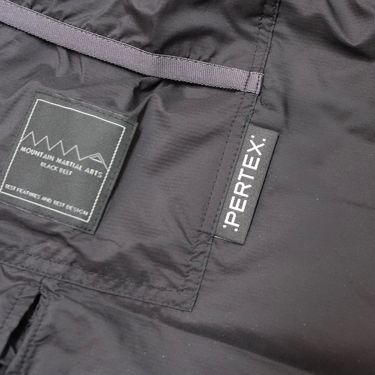 【Mountain Martial Arts】マウンテンマーシャルアーツ  unisex MMABB PERTEX® 7-pockets Run Shorts “Liger” “Black”