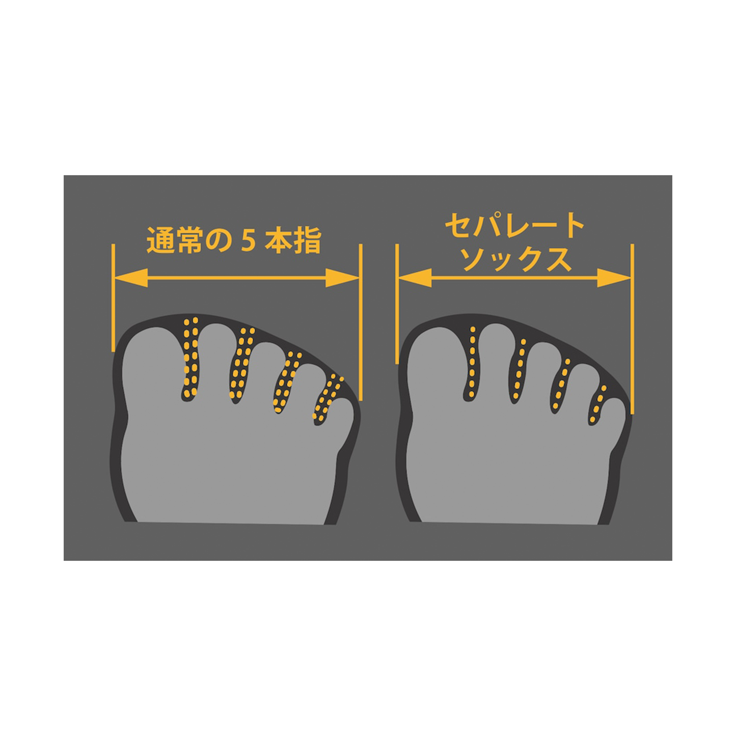 【MIYAGEN】ミヤゲン LW Separate Dry Tabi Socks Crew "2Color" ※ネコポス可