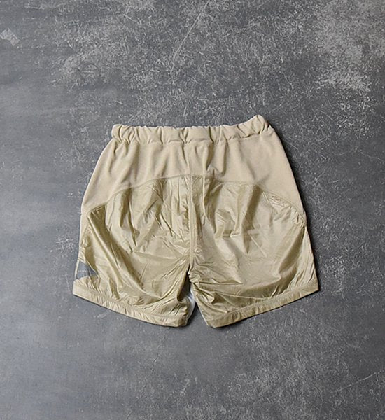 【and wander】 アンドワンダー men's mixd pile short pants "3Color"