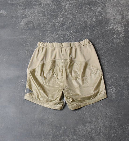 【and wander】 アンドワンダー men's mixd pile short pants "3Color"