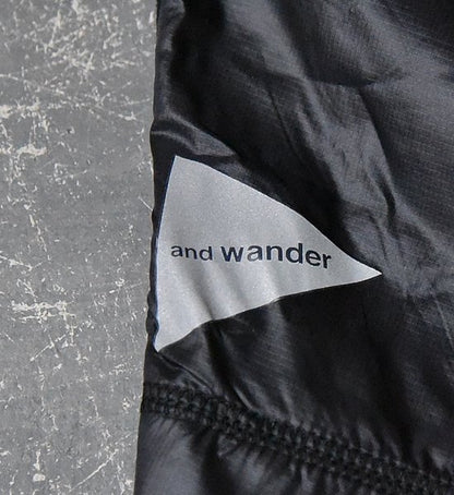 【and wander】 アンドワンダー men's mixd pile short pants "3Color"