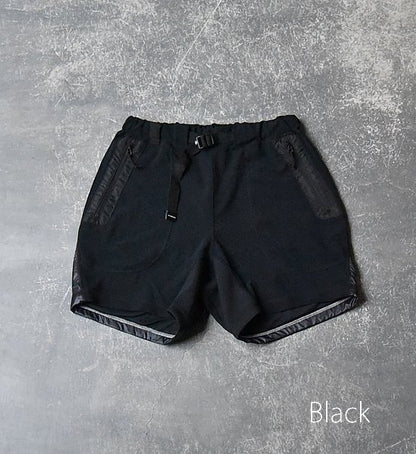 【and wander】 アンドワンダー men's mixd pile short pants "3Color"