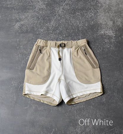 【and wander】 アンドワンダー men's mixd pile short pants "3Color"