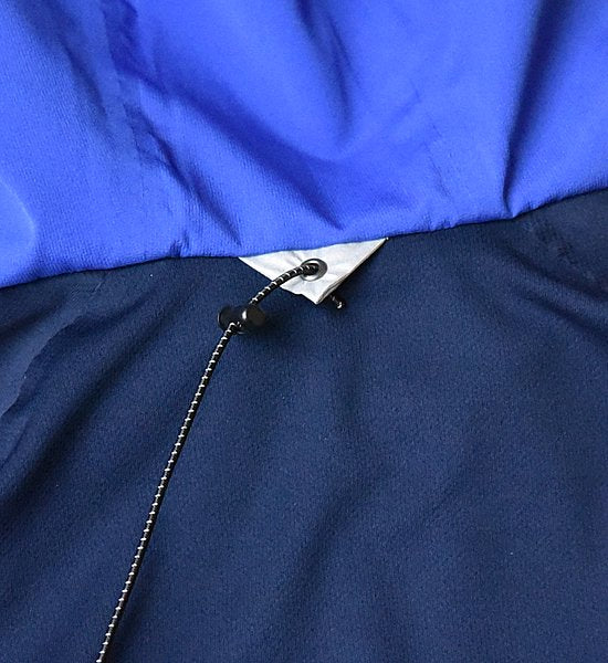 【and wander】 アンドワンダー men's tech hoodie ”Blue”