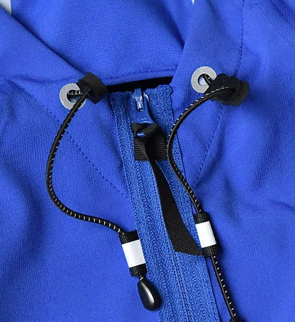 【and wander】 アンドワンダー men's tech hoodie ”Blue”