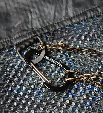 【and wander】 アンドワンダー printed utility pullover "2Color"