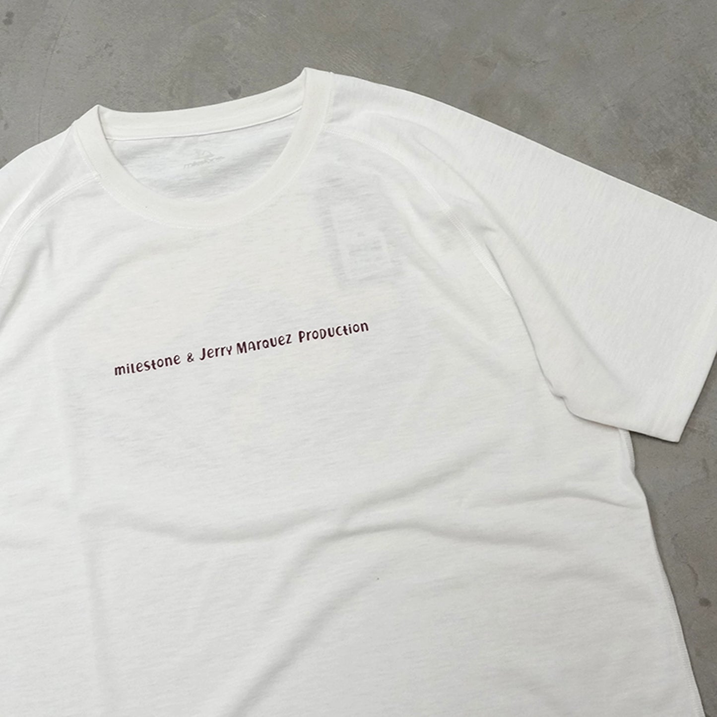 【milestone】マイルストーン unisex milestone&Jerry Marquez production milestone Original T-Shirt Canvas "3Color"