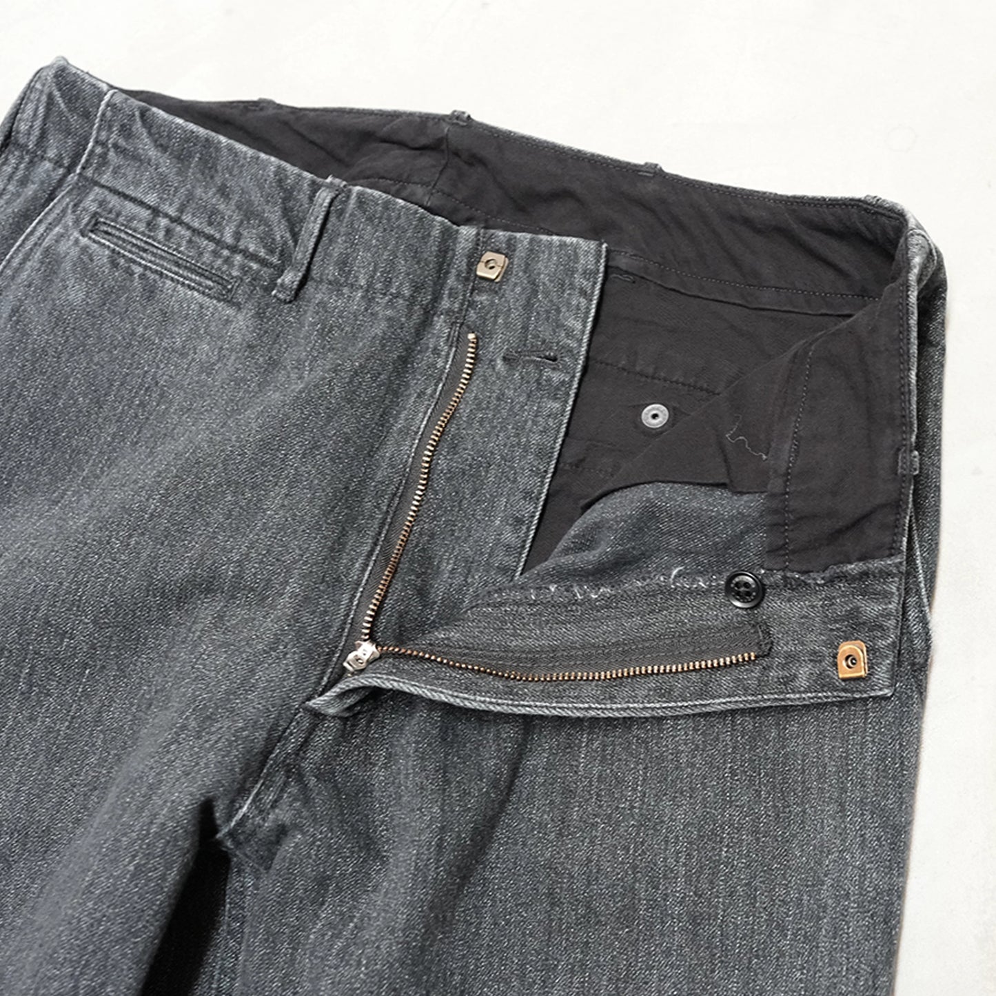 【nanamica】ナナミカ men's Wide Denim Pants "Gray"