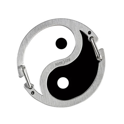 【NITE IZE】ナイトアイズ Medallion Yinyang keyholder ※ネコポス可